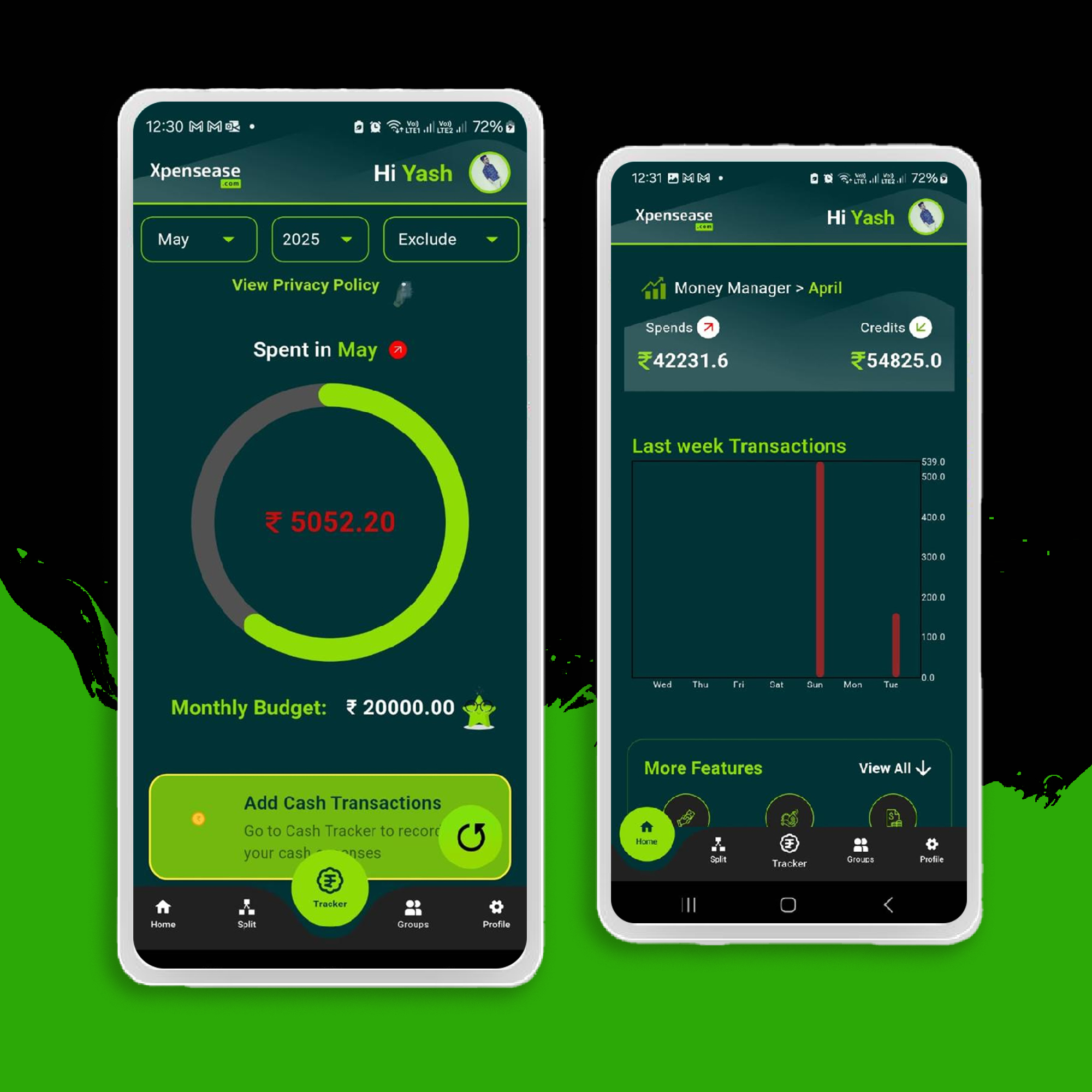 Turn SMS Alerts into Smart Expense Insights.